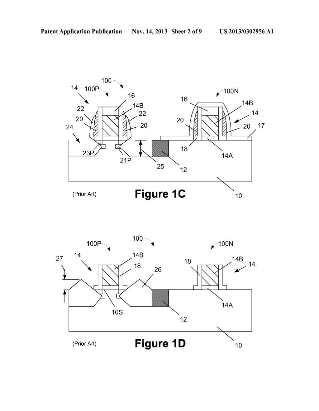 Methods of Forming Semiconductor Devices with Embedded Semiconductor     Material as Source/Drain Regions Using a Reduced Number of Spacers - diagram, schematic, and image 03