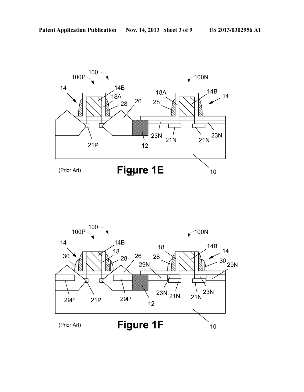 Methods of Forming Semiconductor Devices with Embedded Semiconductor     Material as Source/Drain Regions Using a Reduced Number of Spacers - diagram, schematic, and image 04