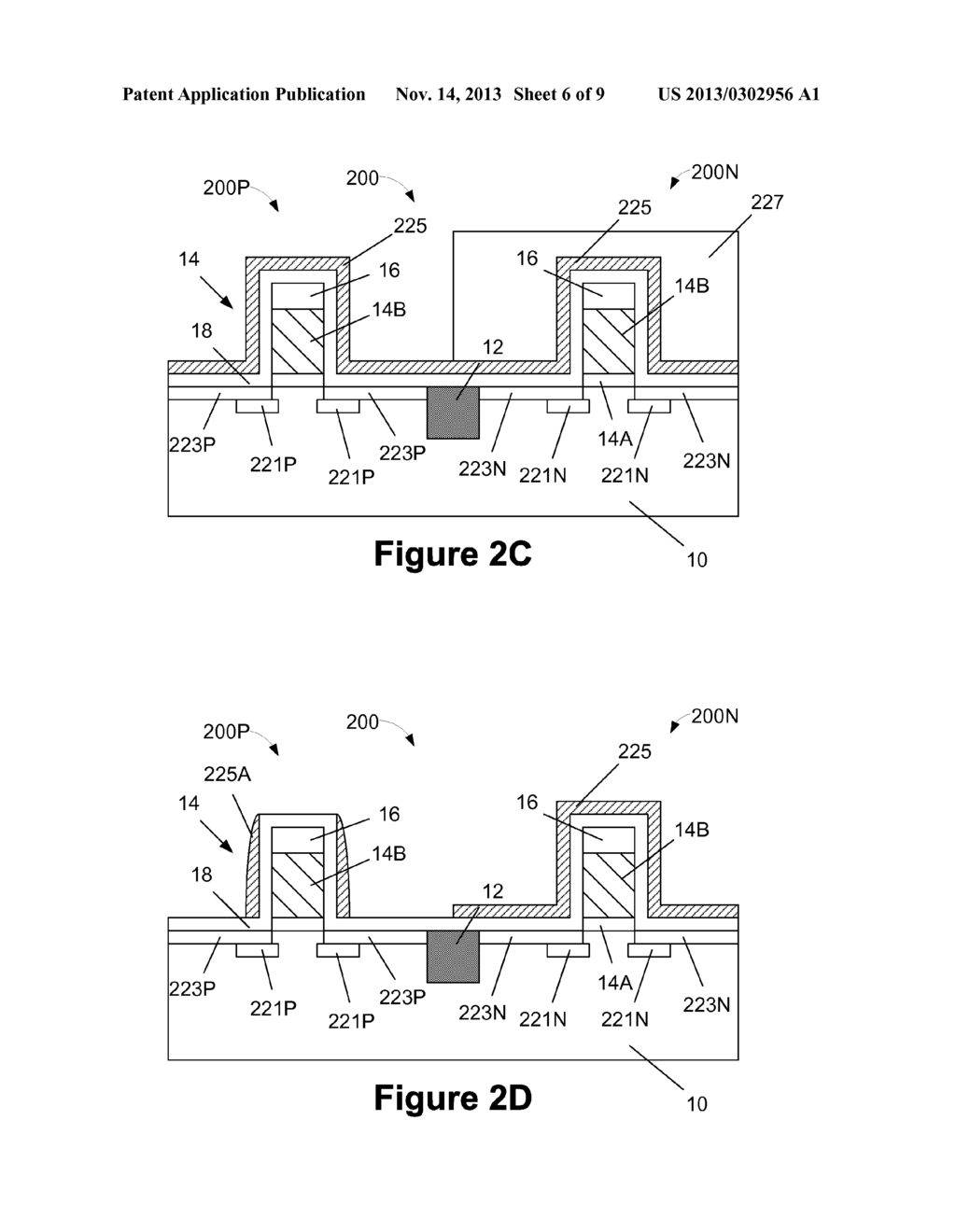 Methods of Forming Semiconductor Devices with Embedded Semiconductor     Material as Source/Drain Regions Using a Reduced Number of Spacers - diagram, schematic, and image 07