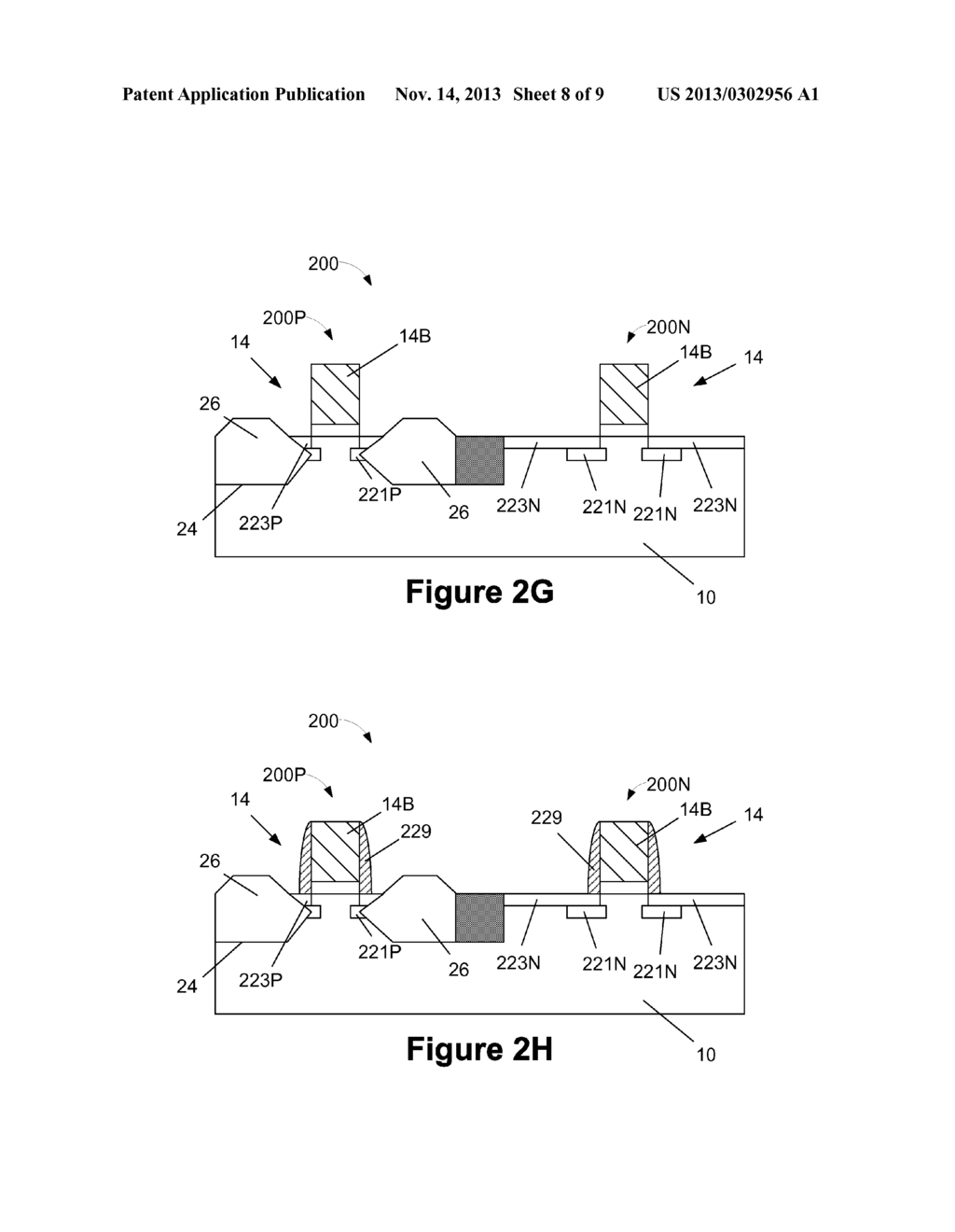 Methods of Forming Semiconductor Devices with Embedded Semiconductor     Material as Source/Drain Regions Using a Reduced Number of Spacers - diagram, schematic, and image 09