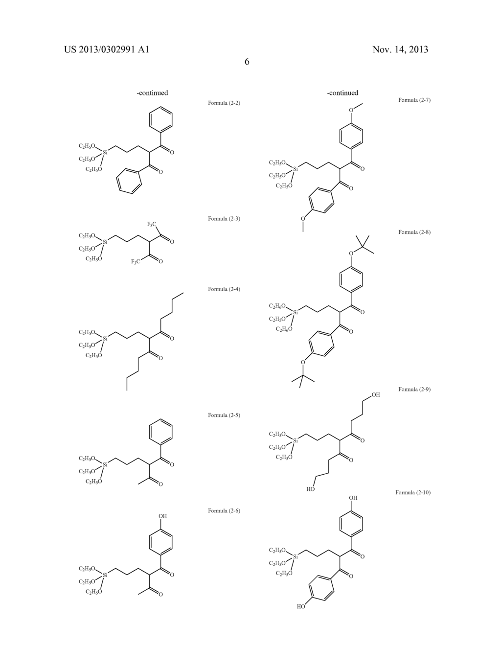 COMPOSITION FOR FORMING RESIST UNDERLAYER FILM, CONTAINING SILICON THAT     BEARS DIKETONE-STRUCTURE-CONTAINING ORGANIC GROUP - diagram, schematic, and image 07