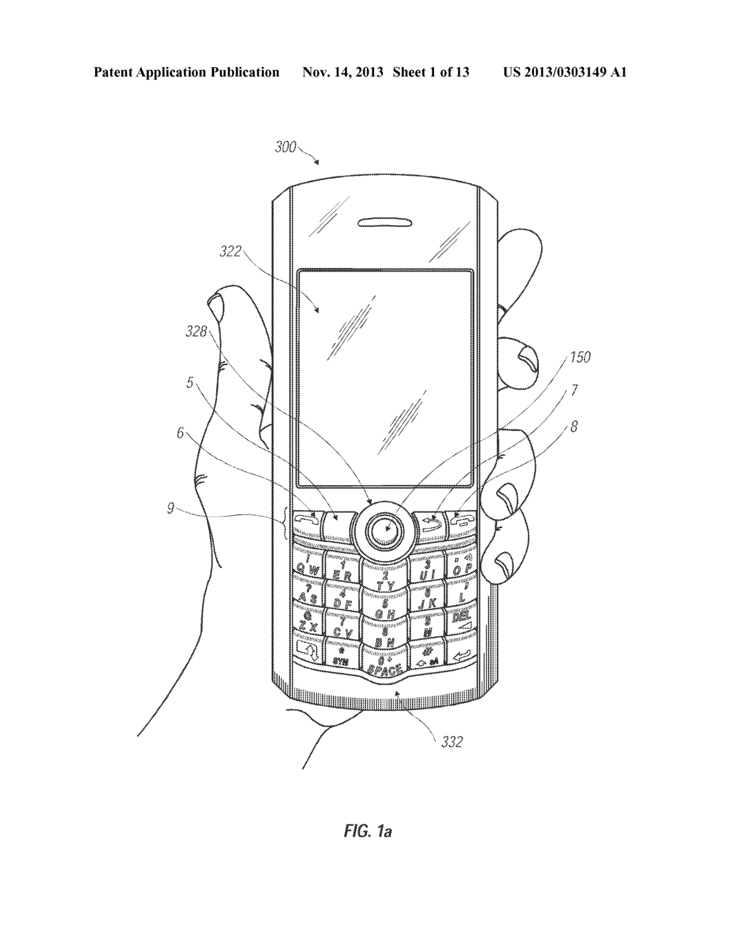 Disabling Operation Of Features On A Handheld Mobile Communication Device     Based Upon Location - diagram, schematic, and image 02