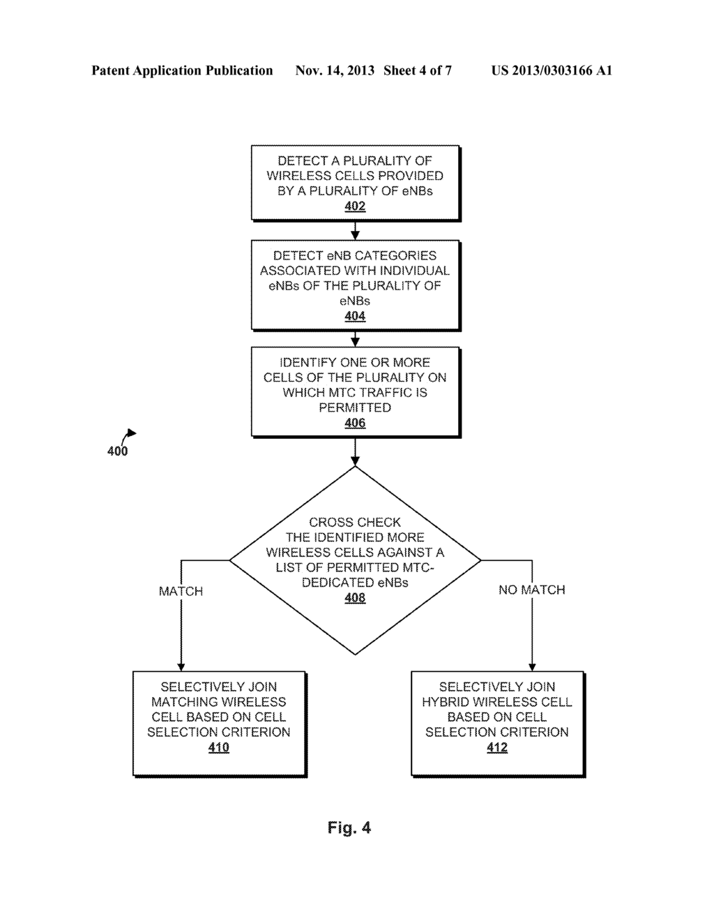 SELECTIVE JOINDER OF MACHINE-TYPE COMMUNICATION USER EQUIPMENT WITH     WIRELESS CELL - diagram, schematic, and image 05