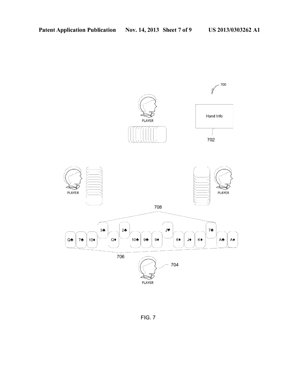 TRICK-TAKING CARD GAME WITH CARD REPLACEMENT BY AUCTION WINNER - diagram, schematic, and image 08