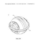 BALL-SHAPE BRAWN TRAINING DEVICE AND RING THEREOF diagram and image