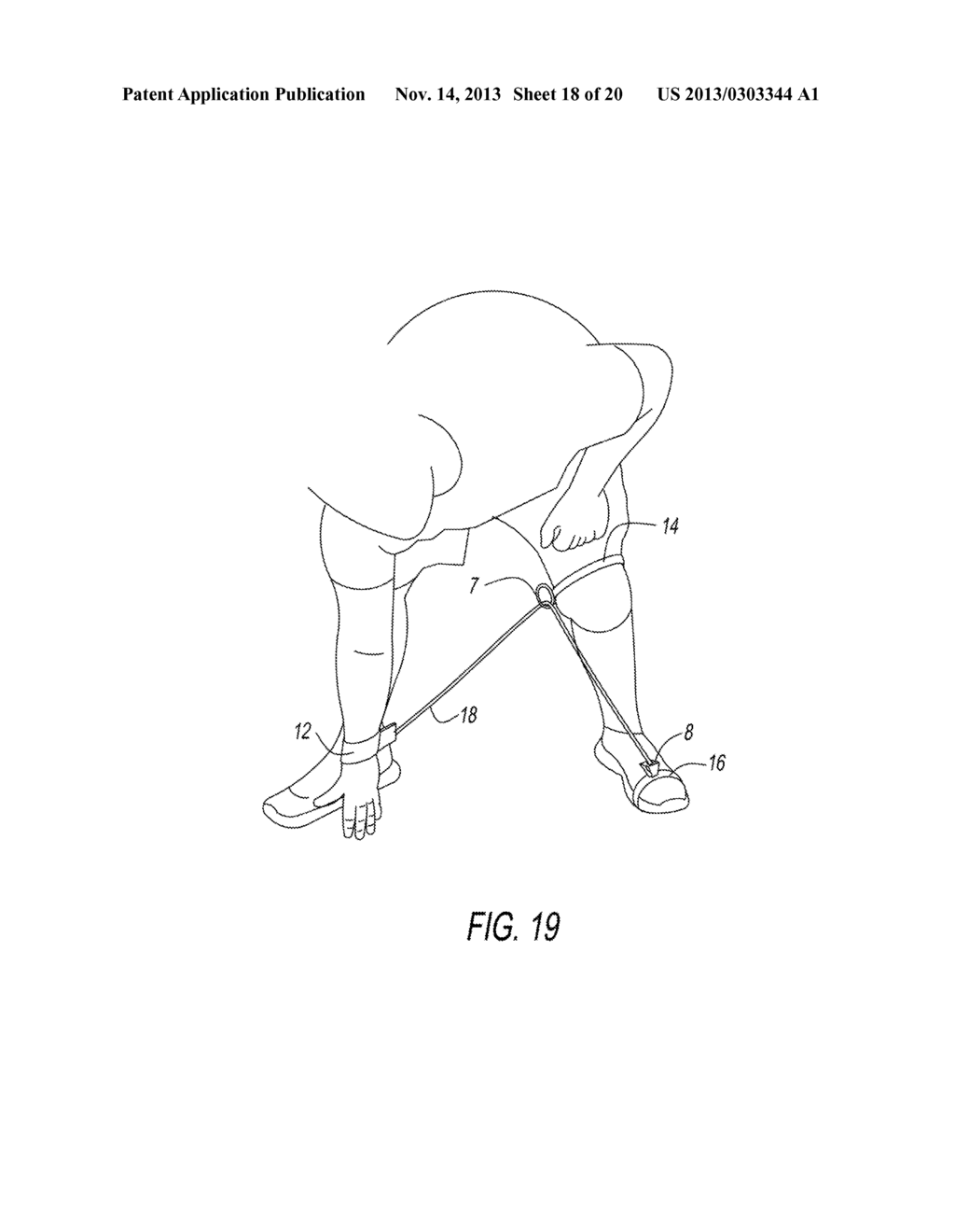 ATHLETIC TRAINING DEVICE - diagram, schematic, and image 19