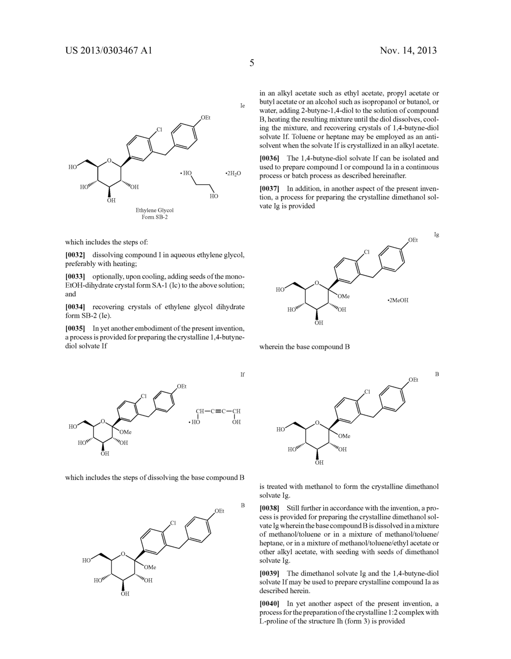 CRYSTAL STRUCTURES OF SGLT2 INHIBITORS AND PROCESSES FOR PREPARING SAME - diagram, schematic, and image 28