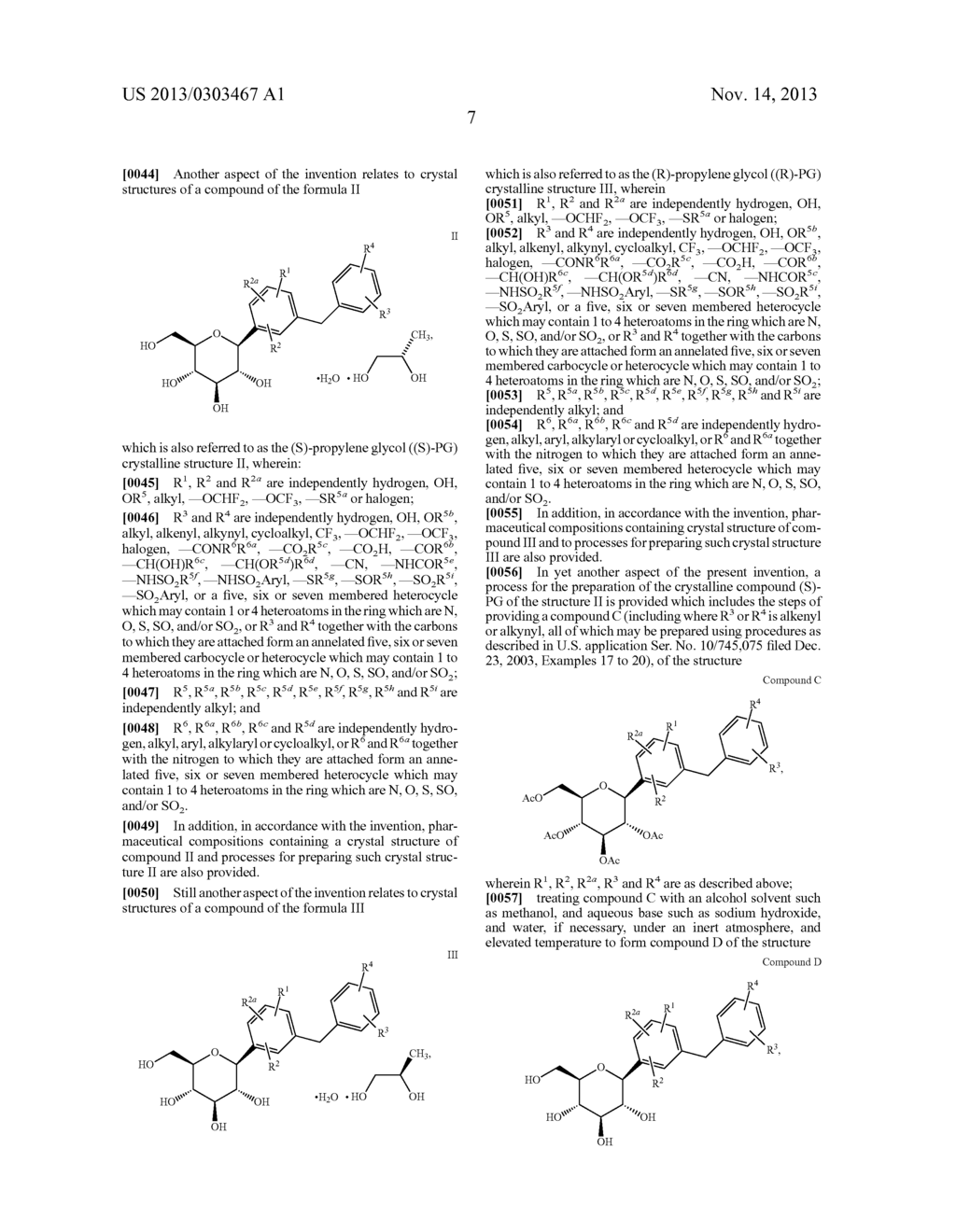 CRYSTAL STRUCTURES OF SGLT2 INHIBITORS AND PROCESSES FOR PREPARING SAME - diagram, schematic, and image 30