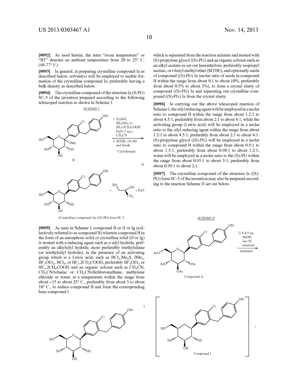 CRYSTAL STRUCTURES OF SGLT2 INHIBITORS AND PROCESSES FOR PREPARING SAME - diagram, schematic, and image 33
