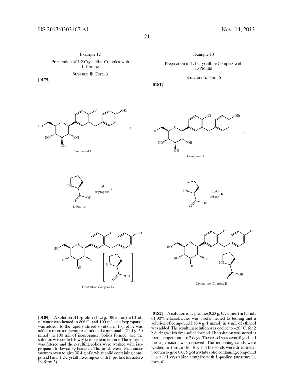 CRYSTAL STRUCTURES OF SGLT2 INHIBITORS AND PROCESSES FOR PREPARING SAME - diagram, schematic, and image 44