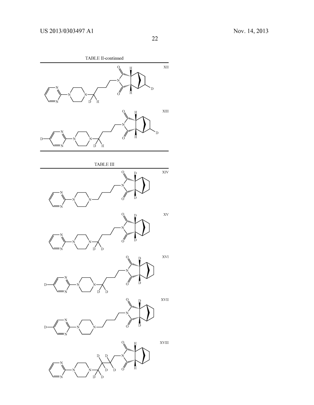 DEUTERATED 5-HT1A RECEPTOR AGONISTS - diagram, schematic, and image 23