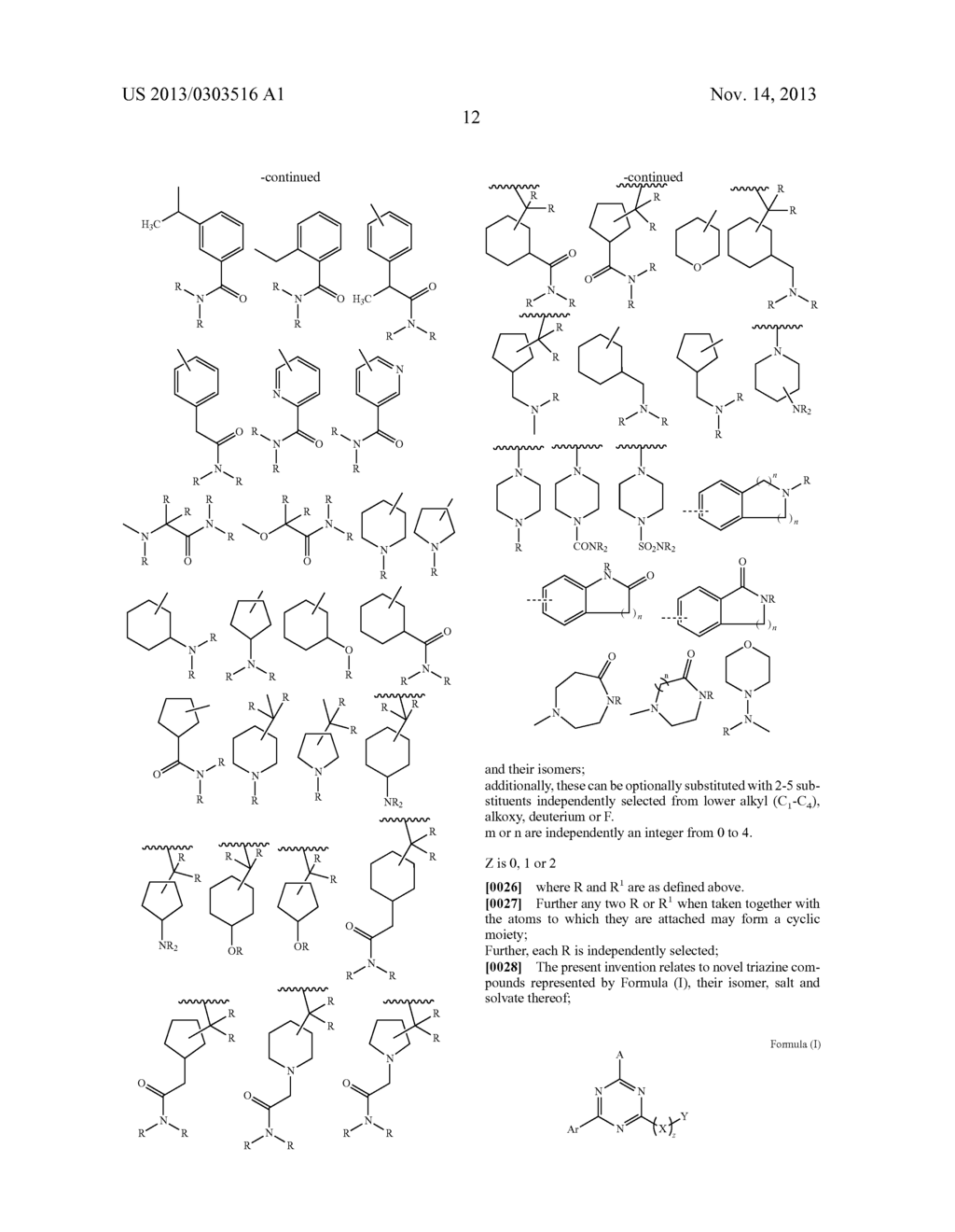 NOVEL TRIAZINE COMPOUNDS - diagram, schematic, and image 13