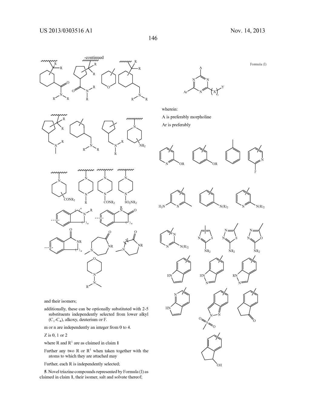 NOVEL TRIAZINE COMPOUNDS - diagram, schematic, and image 147
