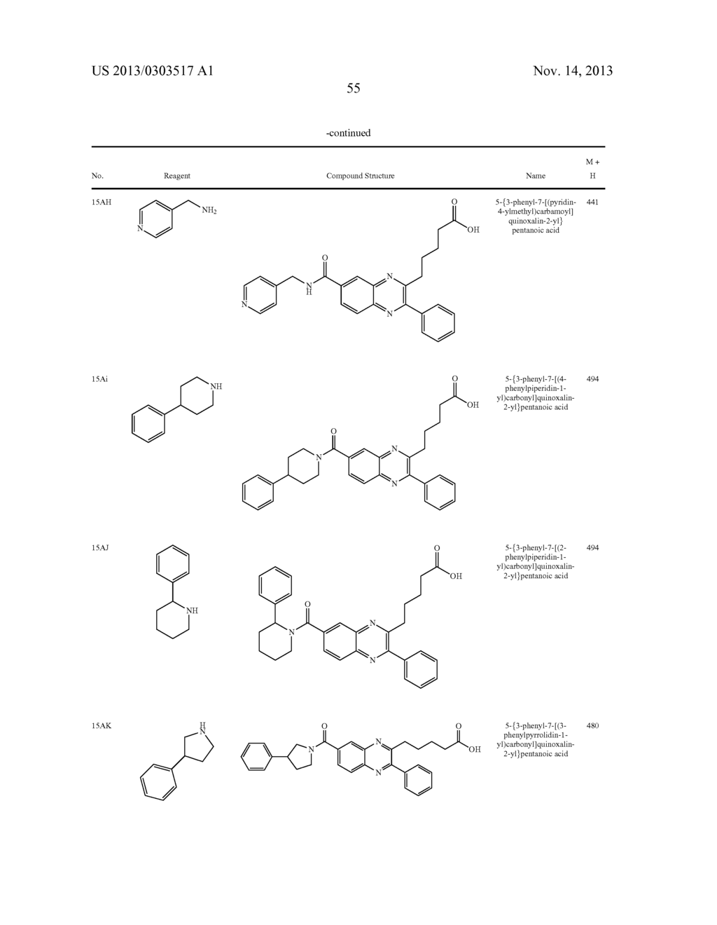 QUINOXALINES AND AZA-QUINOXALINES AS CRTH2 RECEPTOR MODULATORS - diagram, schematic, and image 56