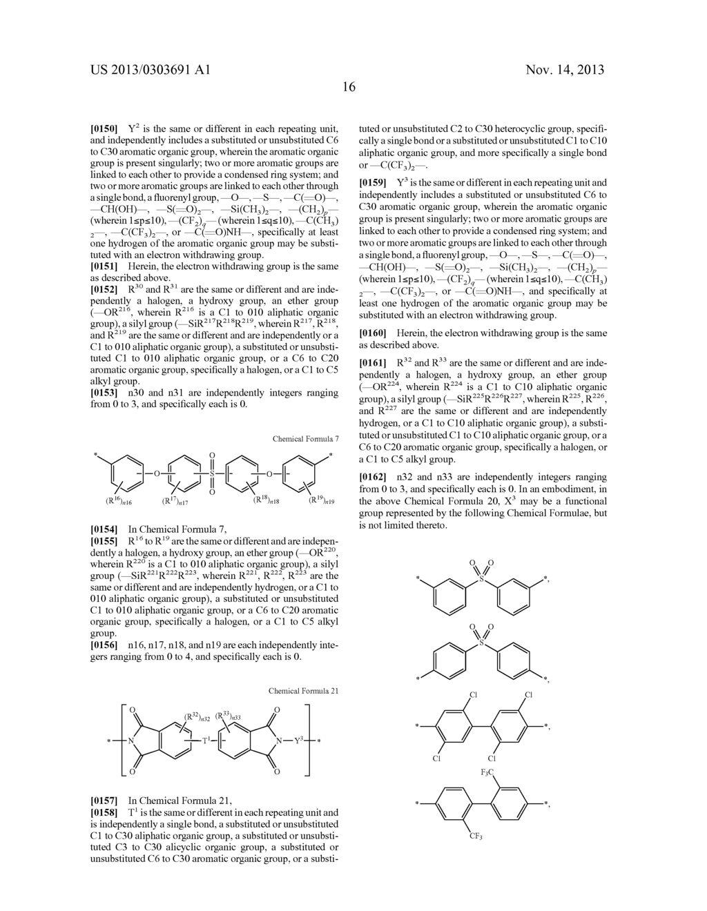 NOVEL MATERIAL FOR OPTICAL FILM, POLYMER, ARTICLE PREPARED BY USING THE     POLYMER, AND DISPLAY DEVICE INCLUDING THE ARTICLE - diagram, schematic, and image 21