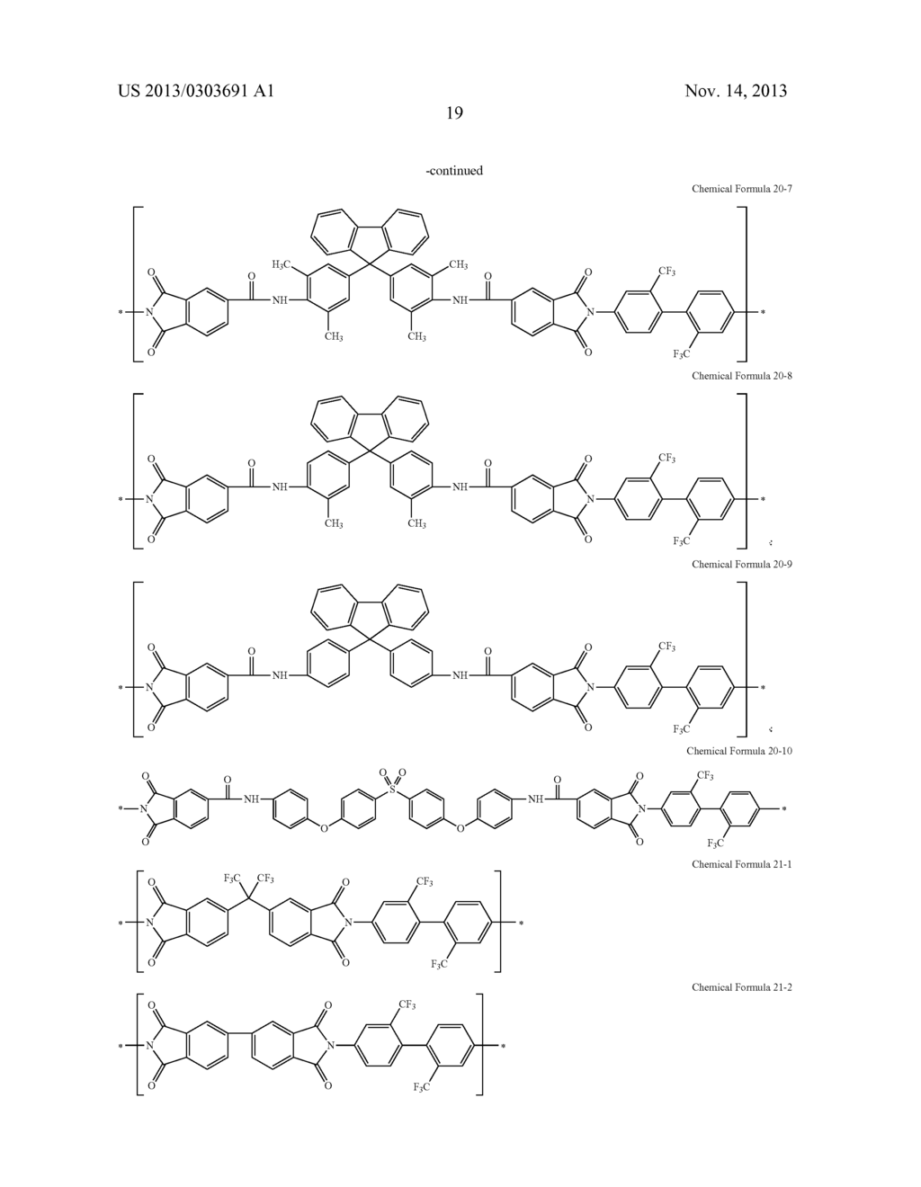 NOVEL MATERIAL FOR OPTICAL FILM, POLYMER, ARTICLE PREPARED BY USING THE     POLYMER, AND DISPLAY DEVICE INCLUDING THE ARTICLE - diagram, schematic, and image 24