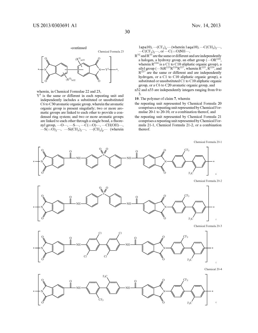 NOVEL MATERIAL FOR OPTICAL FILM, POLYMER, ARTICLE PREPARED BY USING THE     POLYMER, AND DISPLAY DEVICE INCLUDING THE ARTICLE - diagram, schematic, and image 35