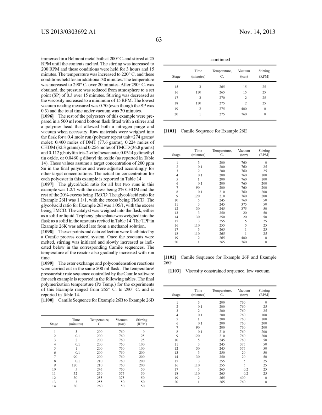 POLYESTER COMPOSITIONS CONTAINING CYCLOBUTANEDIOL HAVING A CERTAIN     COMBINATION OF INHERENT VISCOSITY AND MODERATE GLASS TRANSITION     TEMPERATURE AND ARTICLES MADE THEREFROM - diagram, schematic, and image 67