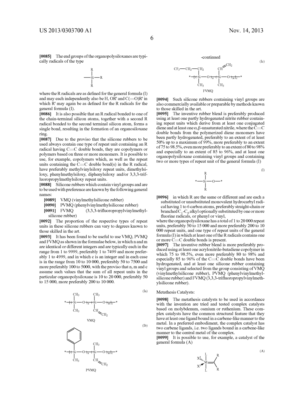 BLENDS OF PARTIALLY HYDROGENATED NITRILE RUBBER AND SILICONE RUBBER,     VULCANIZABLE MIXTURES AND VULCANIZATES BASED THEREON - diagram, schematic, and image 11