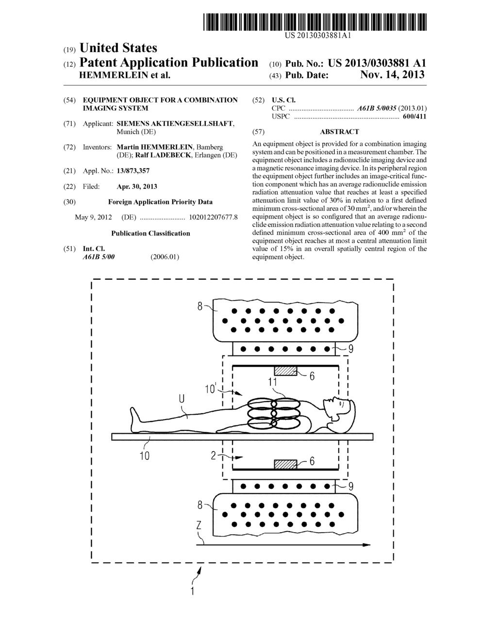 EQUIPMENT OBJECT FOR A COMBINATION IMAGING SYSTEM - diagram, schematic, and image 01