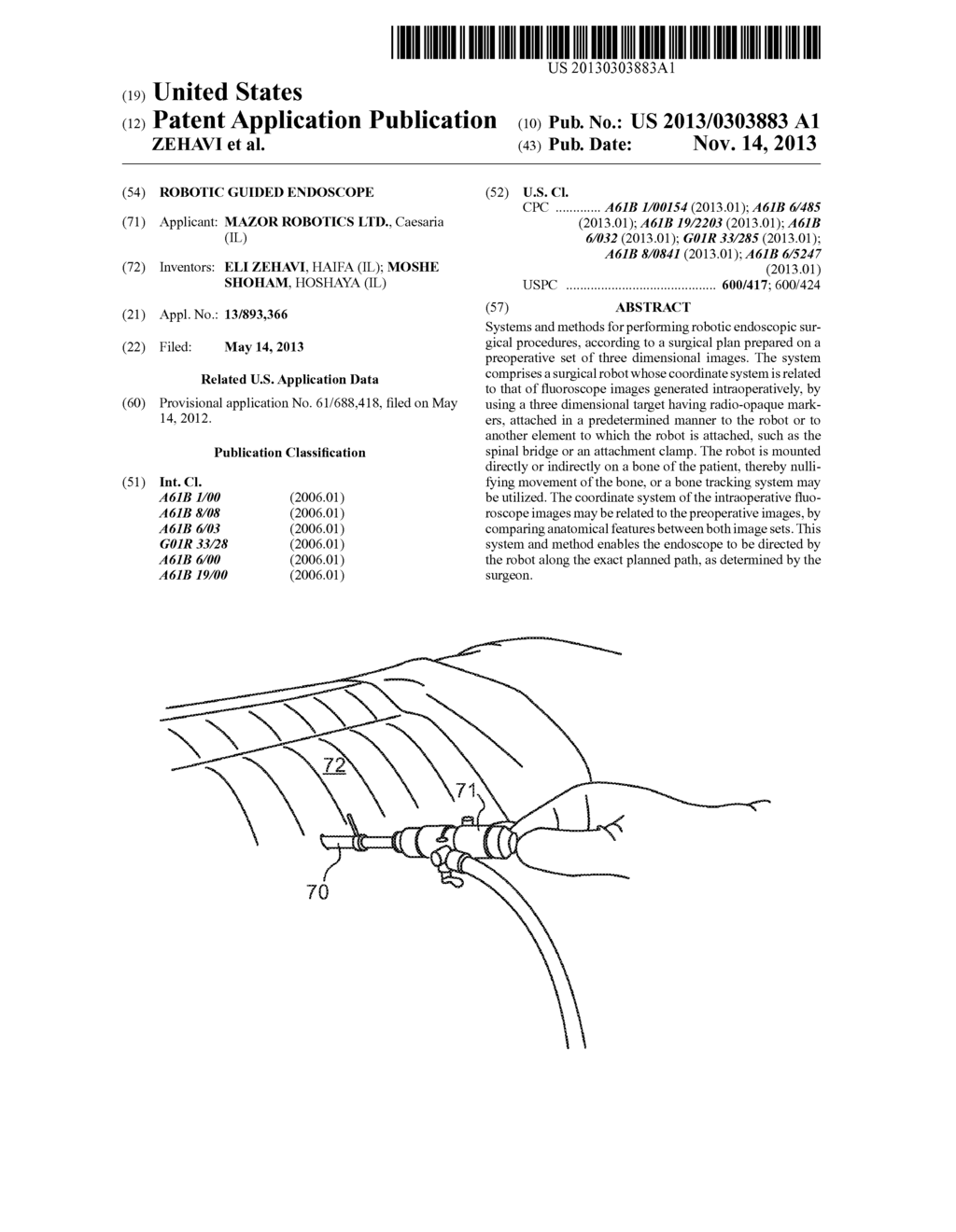 ROBOTIC GUIDED ENDOSCOPE - diagram, schematic, and image 01