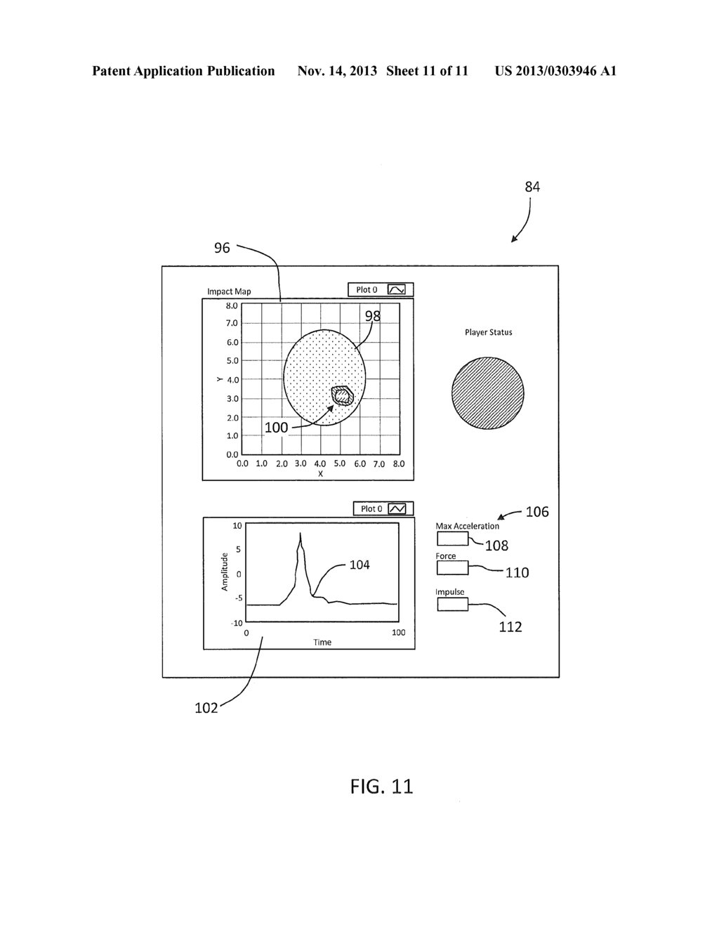 WEARABLE ARTICLE FOR DETECTING AN IMPACT AND METHOD OF OPERATION - diagram, schematic, and image 12