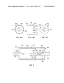 FLOW REGULATION VALVE FOR CONTROLLING INFLATION RATE OF A BALLOON     DEPLOYING A SCAFFOLD diagram and image