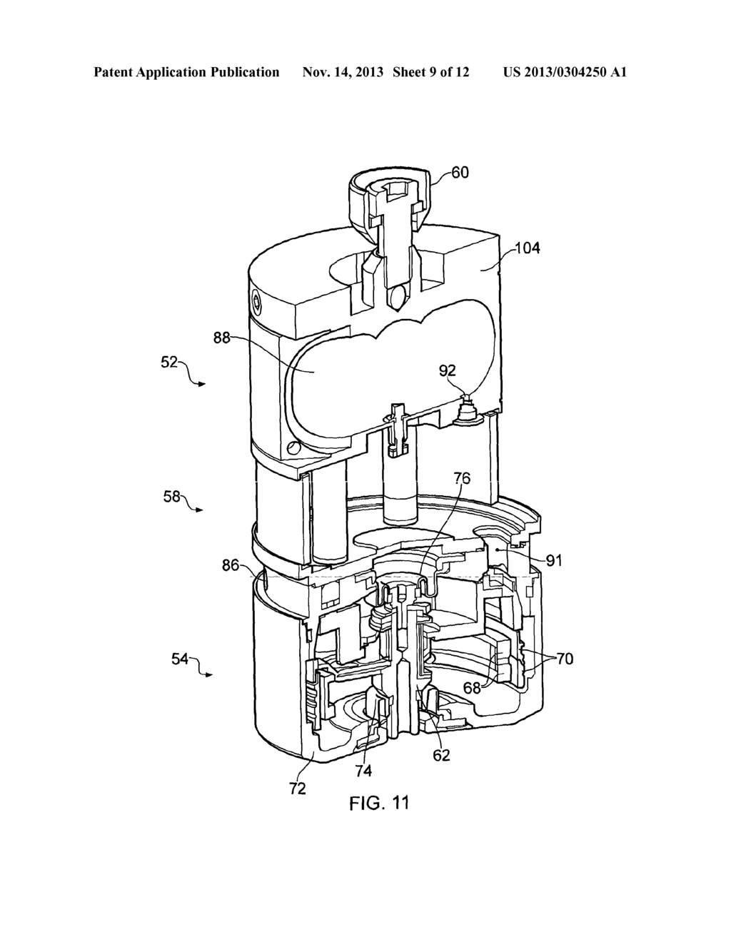 ANALOGUE MEASUREMENT PROBE FOR A MACHINE TOOL APPARATUS - diagram, schematic, and image 10