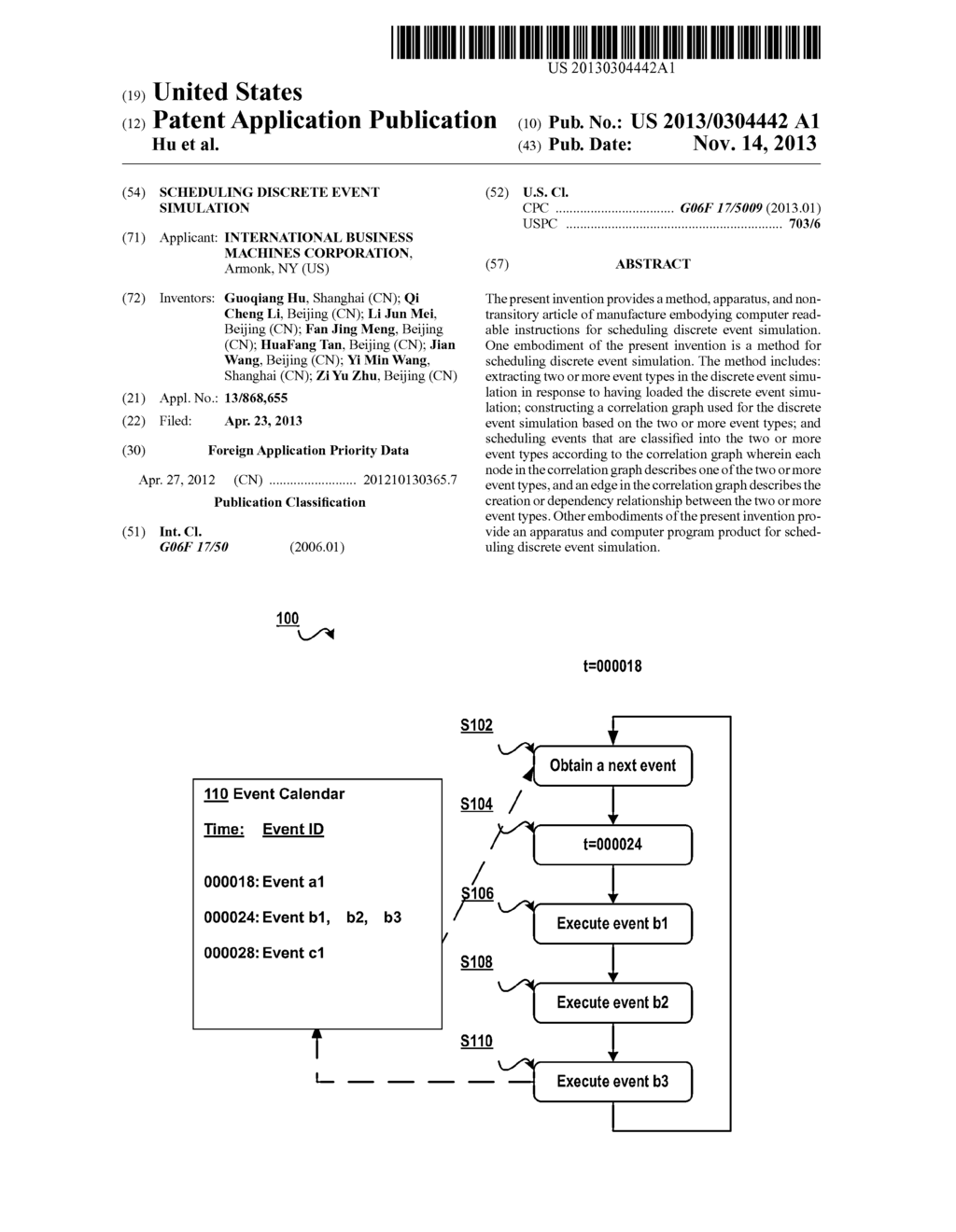 SCHEDULING DISCRETE EVENT SIMULATION - diagram, schematic, and image 01