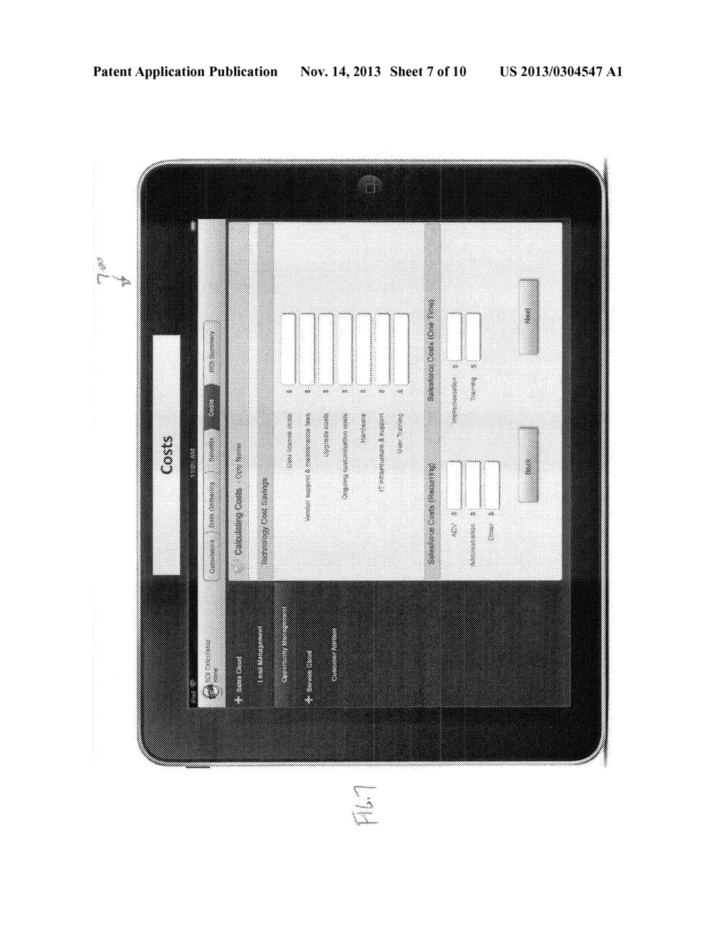 INVESTMENT VALUATION PROJECTIONS IN AN ON-DEMAND SYSTEM - diagram, schematic, and image 08