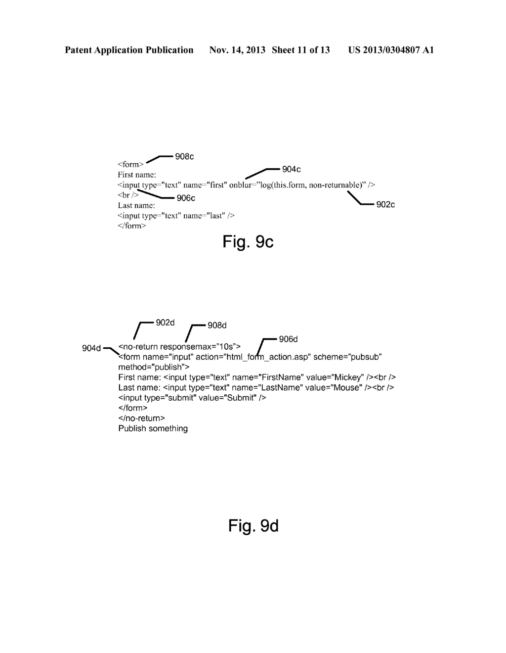 METHODS, SYSTEMS, AND COMPUTER PROGRAM PRODUCTS FOR PROCESSING A     NON-RETURNABLE COMMAND RESPONSE BASED ON A MARKUP ELEMENT - diagram, schematic, and image 12