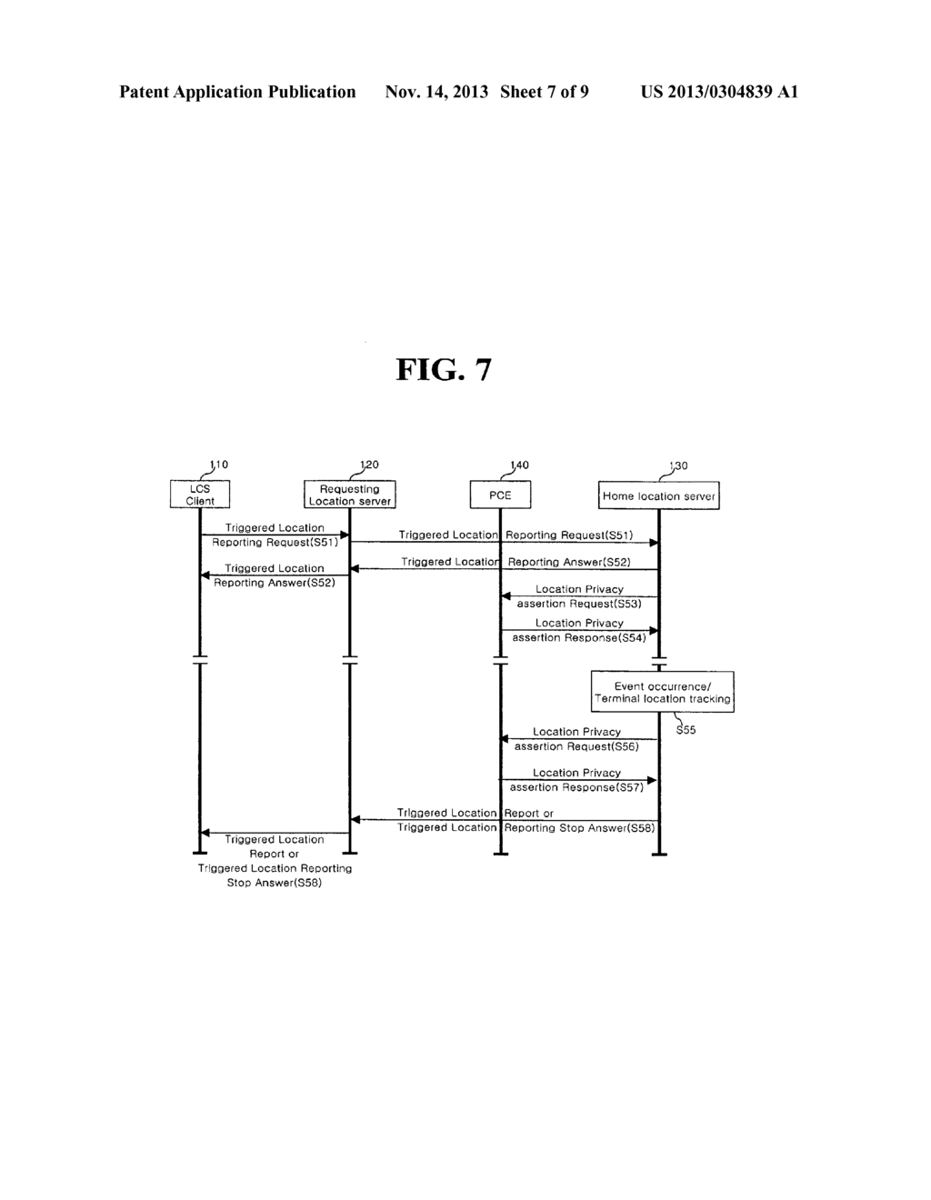 METHOD OF CANCELING LOCATION INFORMATION REQUEST - diagram, schematic, and image 08