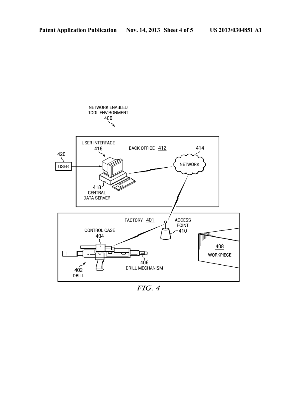 Architecture for Network-Enabled Tools - diagram, schematic, and image 05