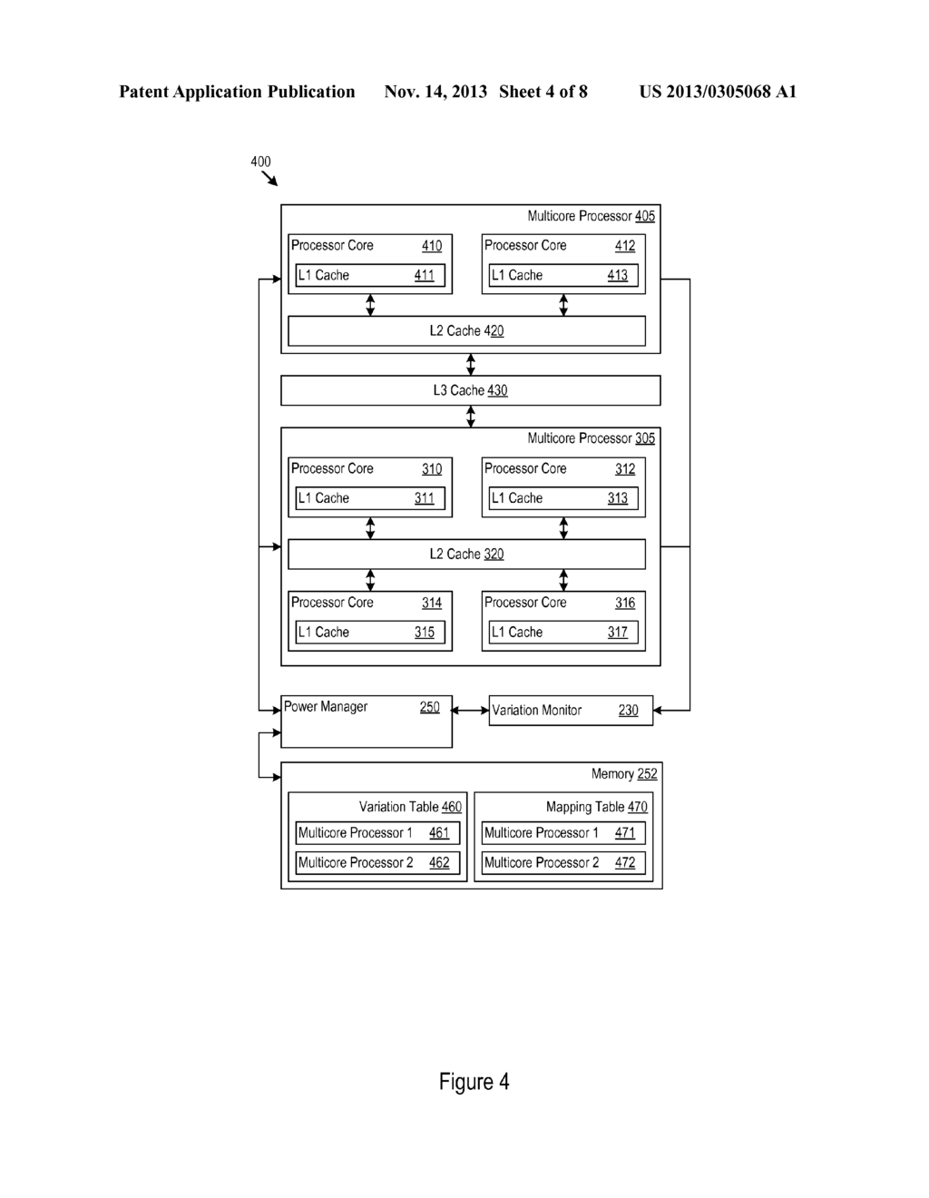 Leakage Variation Aware Power Management For Multicore Processors - diagram, schematic, and image 05