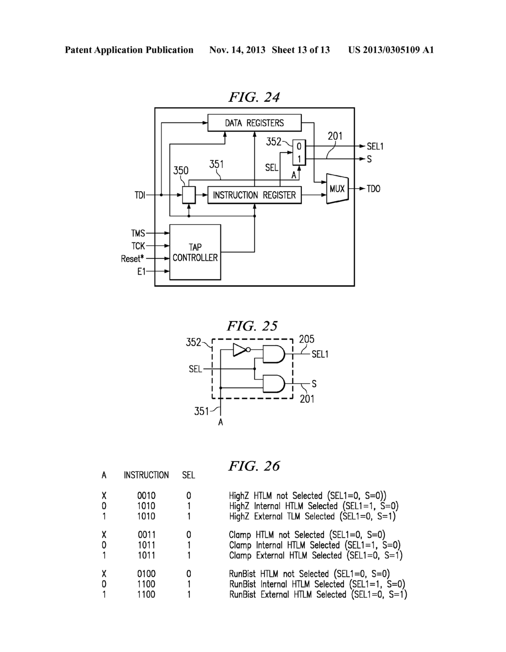 HIERARCHICAL ACCESS OF TEST ACCESS PORTS IN EMBEDDED CORE INTEGRATED     CIRCUITS - diagram, schematic, and image 14