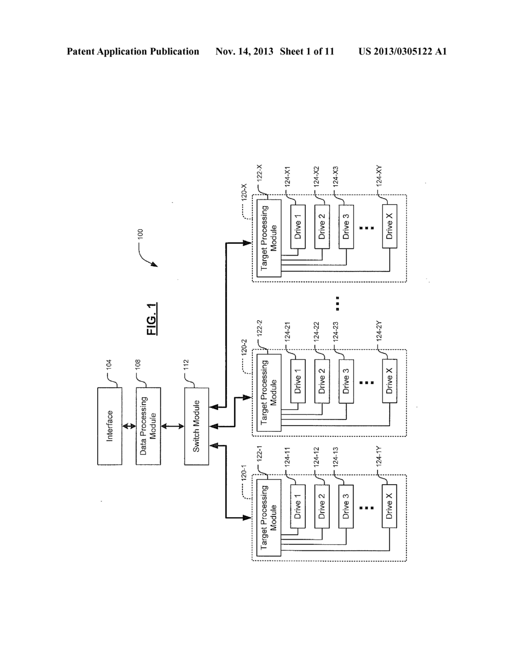 APPARATUS AND METHOD FOR STORING AND ASSIGNING ERROR CHECKING AND     CORRECTING PROCESSING OF DATA TO STORAGE ARRAYS - diagram, schematic, and image 02