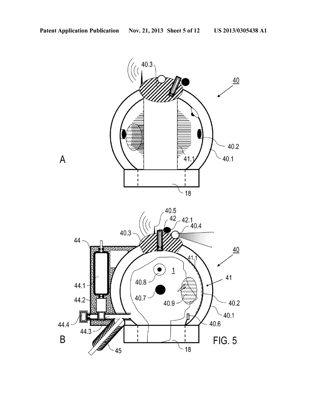 PROTECTIVE SUIT FOR USE IN A COOLING CHAMBER - diagram, schematic, and image 06