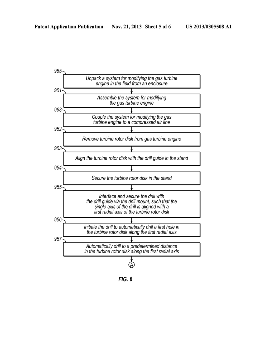 SYSTEM AND METHOD FOR MODIFYING A GAS TURBINE ENGINE IN THE FIELD - diagram, schematic, and image 06