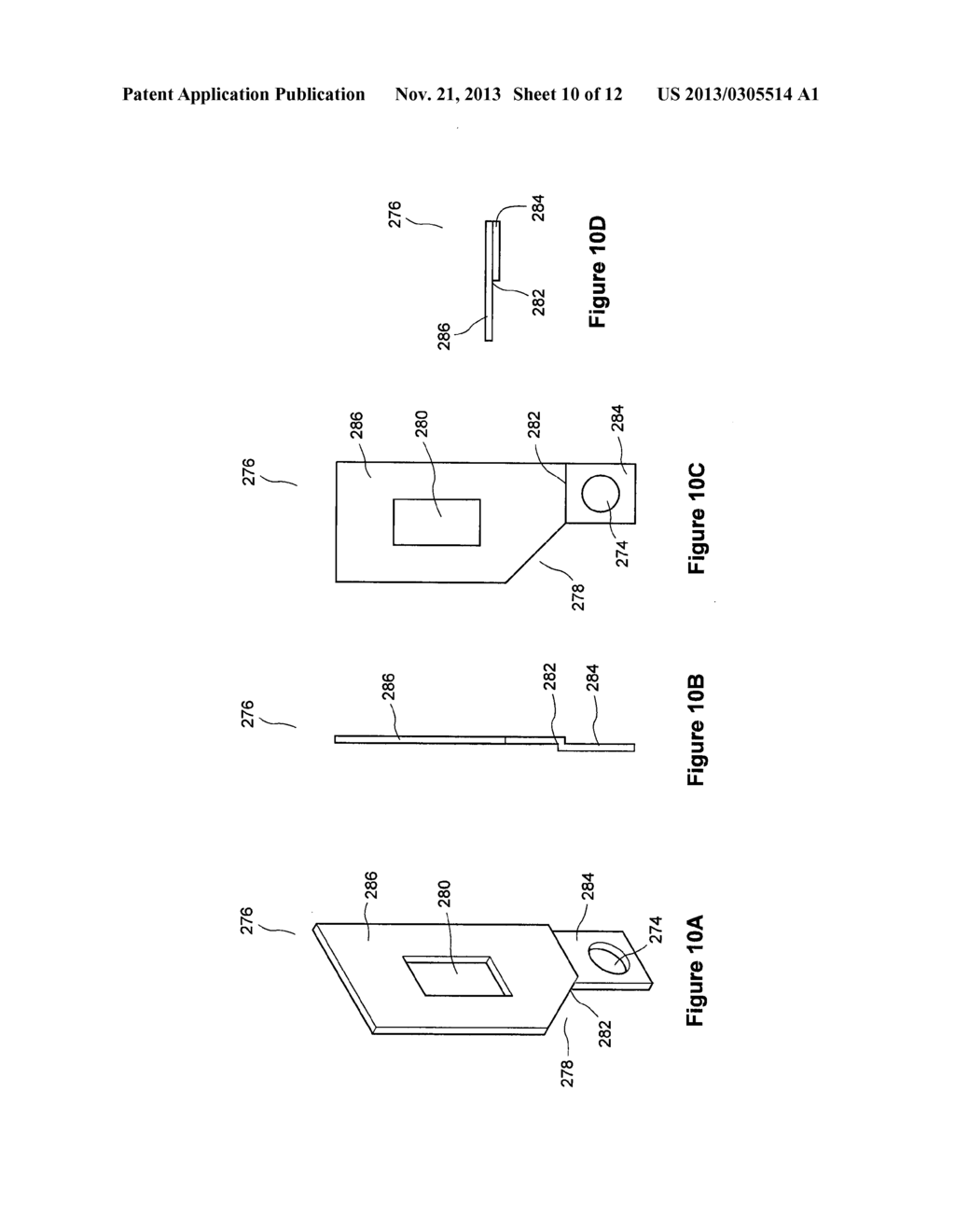 METHOD AND APPARATUS FOR SUSPENDING DUCT BY INSERTED CORNER MEMBERS - diagram, schematic, and image 11