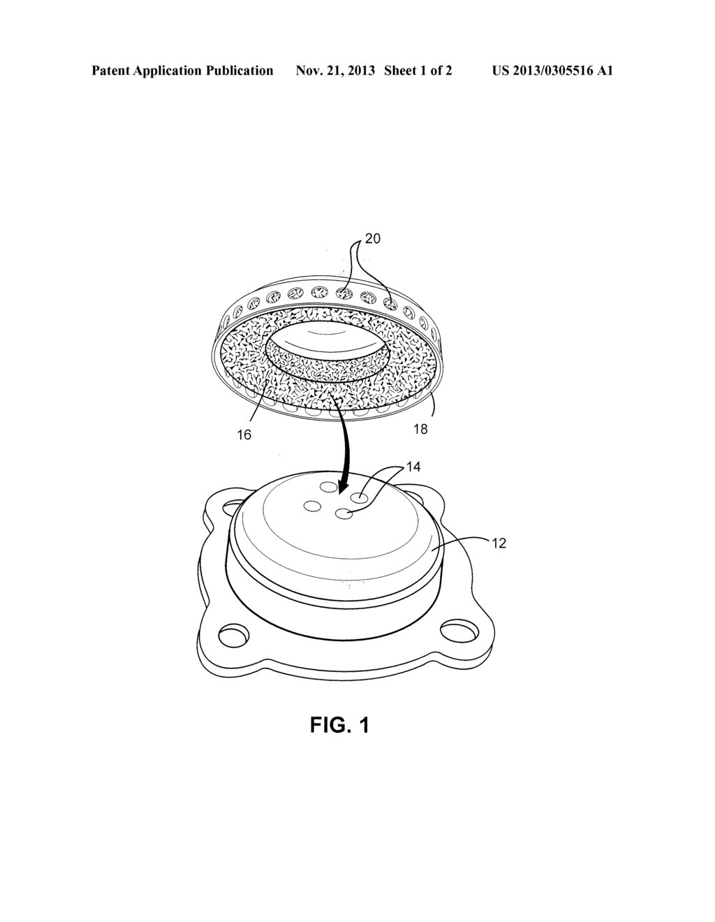 AIR BAG HEAT SINK/FILTER SECURING METHOD AND APPARATUS - diagram, schematic, and image 02