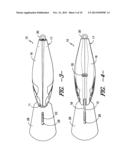 Rotatable Line Tie Arm for a Slotted Lip on a Fishing Lure diagram and image