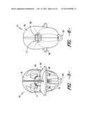 Rotatable Line Tie Arm for a Slotted Lip on a Fishing Lure diagram and image