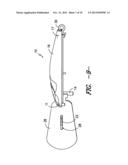 Rotatable Line Tie Arm for a Slotted Lip on a Fishing Lure diagram and image