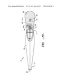 Rotatable Line Tie Arm for a Slotted Lip on a Fishing Lure diagram and image