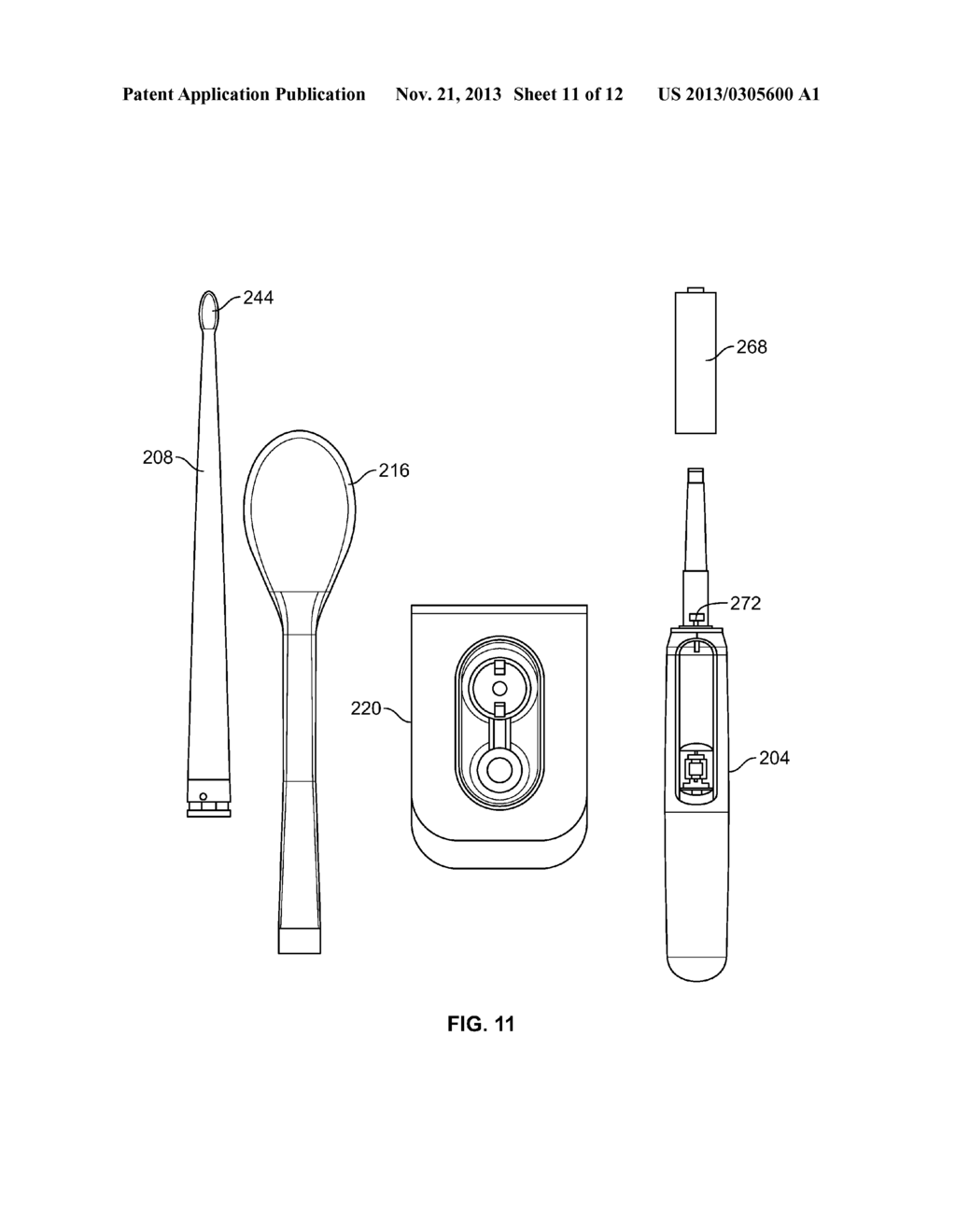 HANDHELD VIBRATING POLLINATORS AND POLLINATION METHODS - diagram, schematic, and image 12