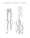 METHOD OF MANUFACTURING A MOLDED DOOR SKIN FROM A FLAT WOOD COMPOSITE,     DOOR SKIN PRODUCED THEREFROM, AND DOOR MANUFACTURED THEREWITH diagram and image