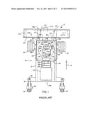 Crop Harvesting Machine with Calibration of the Header Float Springs diagram and image