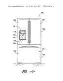 ICE DISPENSER WITH CRUSHER AND SHAVER FOR A REFRIGERATOR APPLIANCE diagram and image