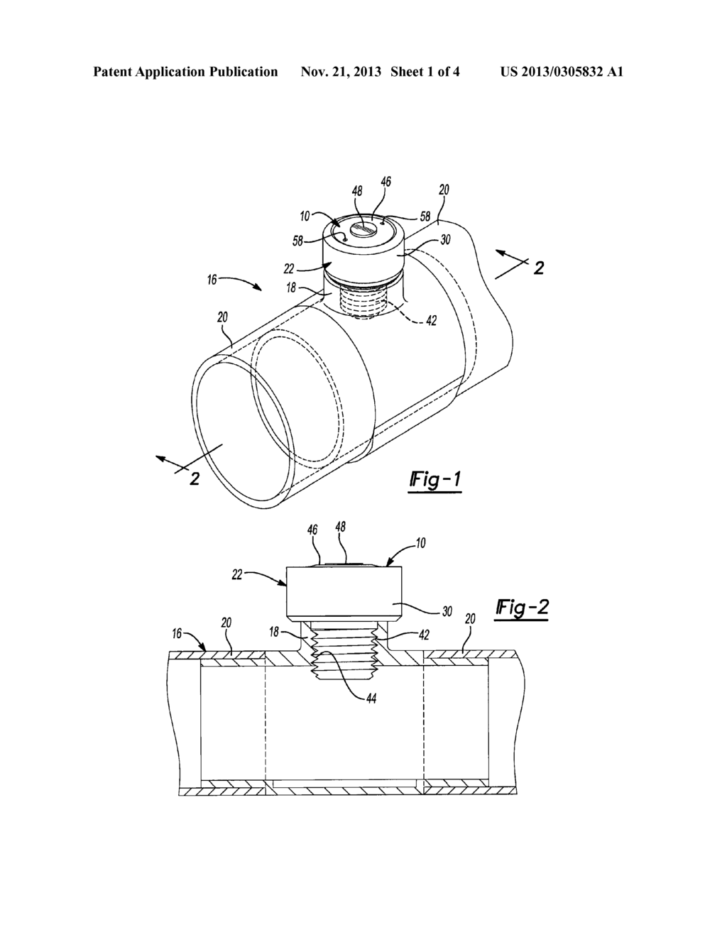 HIGH PRESSURE VISUAL INDICATOR - diagram, schematic, and image 02