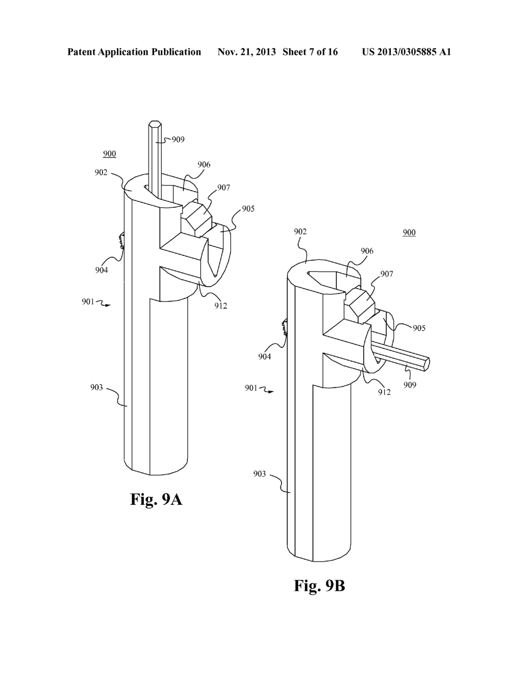 ADJUSTABLE TOOL HANDLE FOR HOLDING A TOOL DURING USE - diagram, schematic, and image 08